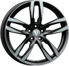 Диск B220 8*19 45 5*114,3 67,1 алмаз черный  Vector 22009AB