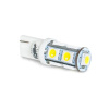 Светодиод AVS T10 T028 /белый/ (W2,1x9,5d) 9SMD 5050 3chip W5W, блистер, 2 шт