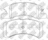 Колодки тормозные NIBK PN6428/PN3453