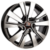 Диск R185 (17_Sportage) 7*17 48,5 5*114,3 67,1 алмаз черный Remain 18500AR