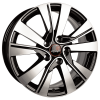 Диск R185 (A 17_Mazda6) 7*17 50 5*114,3 67,1 алмаз черный Remain 18503AE