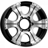 Диск Байконур 7*15 -5 6*139,7 108,5 алмаз черный К&К (КС473-05) 34658