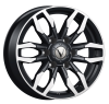Диск B228 7,5*17 38 6*139,7 67,1 алмаз черный Vector 22803AB