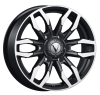 Диск B228 7,5*17 33 6*139,7 100,1 алмаз черный Vector 22802AB
