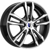 Диск Samara 6*16 40 4*114,3 67,1 алмаз черный К&К (КС866-03) 74570SK
