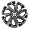 Диск KHW1508 (15_ZV Vesta ) 6*15 50 4*100 60,1 GRAY-FP KHOMEN KHW104018