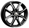 Диск B272 6,5*16 46 4*114,3 67,1 алмаз черный Vector 27105AB