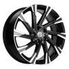 Диск KHW1901 EXEED VX/TXL/LX 7,5*19 36 5*108 65,1 BLACK-FP KHOMEN Wheels KHW190110BLF