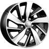 Диск КС741(ZV 16_Duster) 6,5*16 50 5*114,3 66,1 алмаз черный К&К 67973