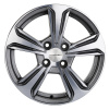 Диск KHW1502 (Chevrolet Nexia) 6*15 40 4*100 56,6 GRAY-FP KHOMEN Wheels KHW107035