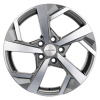 Диск KHW1712 (ZV 17_Teana/X-Trail) 7*17 45 5*114,3 66,1 GRAY-FP KHOMEN Wheels KHW102011