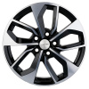 Диск KHW1703 (ZV 17_i40) 7*17 45 5*114,3 67,1 BLACK-FP KHOMEN Wheels KHW102128