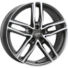 Диск Ikenu 8*18 38 5*114,3 70,1 Graphite Front Polished Alutec IKE80838B82-9
