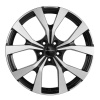 Диск KHW1906 (Hyundai Tucson) 7*19 51 5*108 67,1 BLACK-FP KHOMEN Wheels KHW190606BLF
