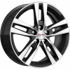 Диск Rassvet 6,5*16 45 5*114,3 67,1 алмаз черный К&К (КС868-07) 74691SK