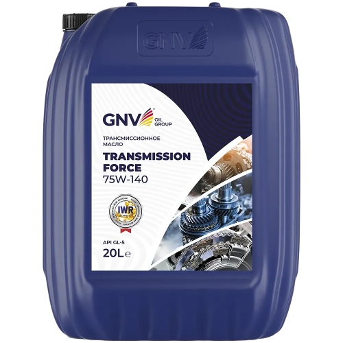 Трансмиссионное масло GNV Transmission Force 75W140 GL-5 20 л