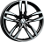 Диск B220 8*19 45 5*114,3 67,1 алмаз черный  Vector 22009AB