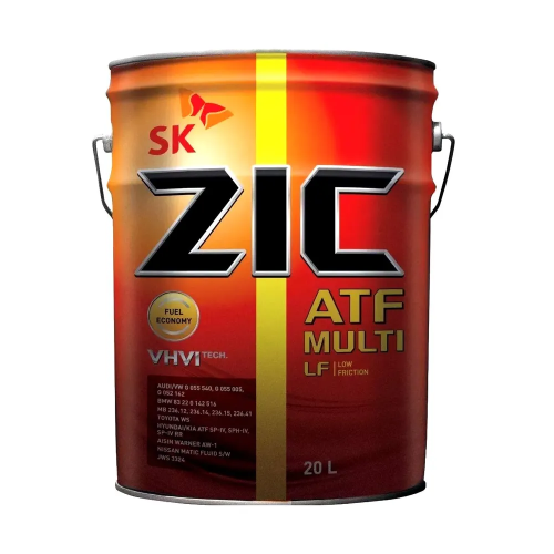 Масло ZIC ATF MULTI LF 20л. AW-1/DW-1/FZ/J3/Matic S, W/WS/G