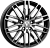 Диск B229 6*16 40 5*100 57,1 алмаз черный S Vector 22906AB