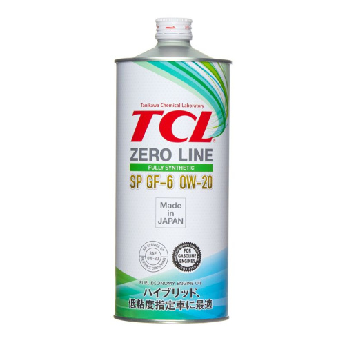 Масло TCL Zero Line Fully Synth, Fuel Economy, SP, GF-6 0W20, 1л