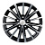 Диск KHW1611 (ZV 16_Duster/Kaptur/Terrano) 6,5*16 50 5*114,3 66,1 BLACK-FP KHOMEN Wheels KHW102237