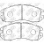 Колодки тормозные NIBK PN7248 передние дисковые