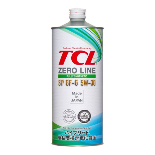 Масло TCL Zero Line Fully Synth, Fuel Economy, SP, GF-6, 5W30, 1л
