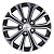 Диск KHW1610 (ZV 16_Tiggo 3) 6,5*16 45 5*108 60,1 BLACK-FP KHOMEN Wheels KHW109053