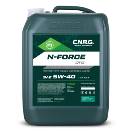 Моторное масло C.N.R.G. N-Force Pro 5W-40 SL/CF 20 л (Р)