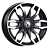Диск B228 7,5*17 38 6*139,7 67,1 алмаз черный Vector 22803AB