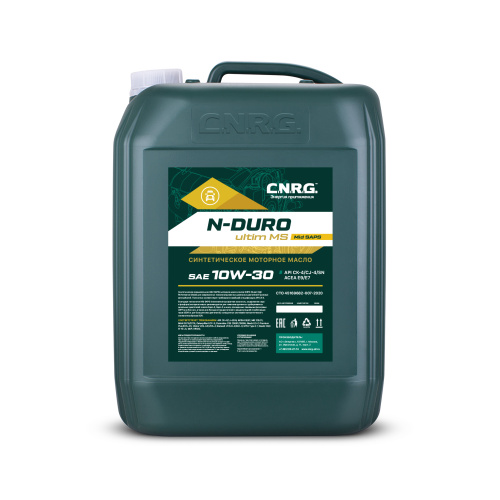Моторное масло C.N.R.G. N-Duro Ultim MS 10W30 CK-4/CJ-4/SN Канистра 20 л