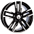 Диск B213 7*17 39 5*114,3 60,1 алмаз черный Vector 21300AB
