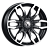 Диск B228 7,5*17 33 6*139,7 100,1 алмаз черный Vector 22802AB