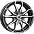 Диск Brent 6*16 35 4*98 58,5 алмаз черный К&К (КС733-00) 75491