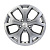 Диск KHW1710 (17_Haval F7/F7x) 6,5*17 40 5*114,3 64,1 GRAY KHOMEN Wheels KHW102675