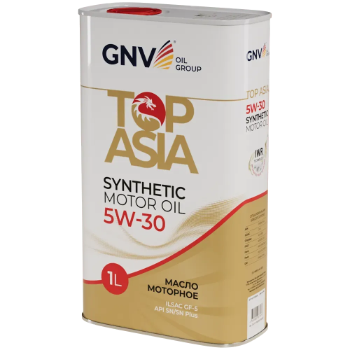 Моторное масло GNV Top Asia 5W30 СИНТ SP/SN+ GF-6A/5 1 л