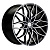 Диск KHW1902 (ZV 19_3/4/5/6 series OLD) 9,5*19 40 5*112 72,6 BLACK-FP KHOMEN Wheels KHW190218BLF
