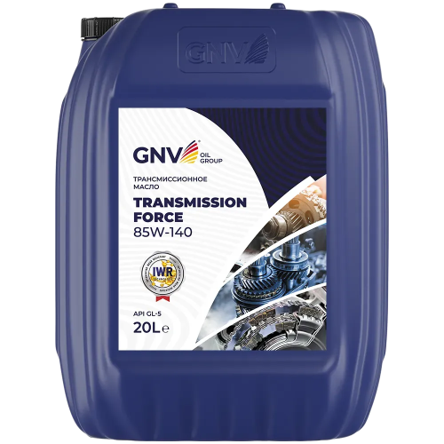 Трансмиссионное масло GNV Transmission Force 85W140 GL-5 20 л
