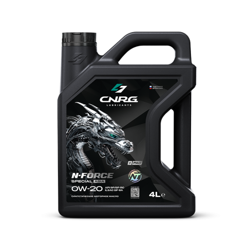 Моторное масло C.N.R.G. N-Force Special Asia 0W-20 SP/GF-6A ПАО (НФ) 4 л