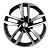 Диск KHW1612 (16_ZV Mazda 3/ix35) 6,5*16 45 5*114,3 67,1 BLACK-FP KHOMEN Wheels KHW103112