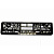 Рамка LADA защелкой рельеф серебро