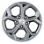 Диск KHW1606 (ZV 16_Kaptur) 6,5*16 50 5*114,3 66,1 G-SILVER KHOMEN Wheels KHW100412