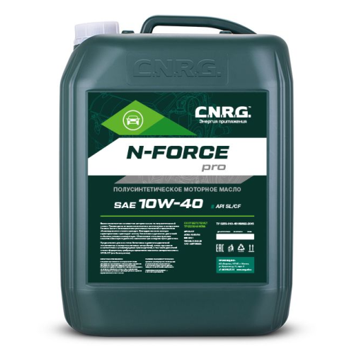 Моторное масло C.N.R.G. N-Force Pro 10W-40 SL/CF 20 л (Р)
