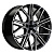 Диск KHW2101 (Li 7/9) 9,5*21 45,5 5*120 62,5 BLACK-FP KHOMEN KHW210108BLF