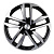 Диск KHW1612 (ZV 16_Camry/Corolla/GVitara) 6,5*16 45 5*114,3 60,1 BLACK-FP KHOMEN Wheels KHW103122