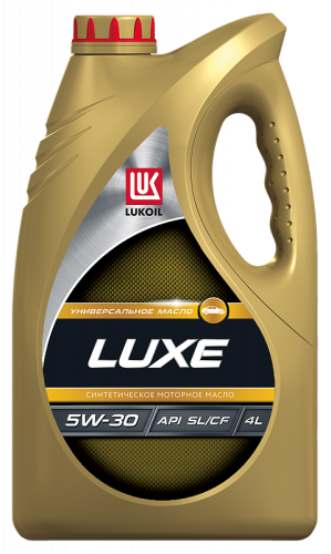 Масло Лукойл Люкс SAE 5W30 API SL/CF синтетическое 4л