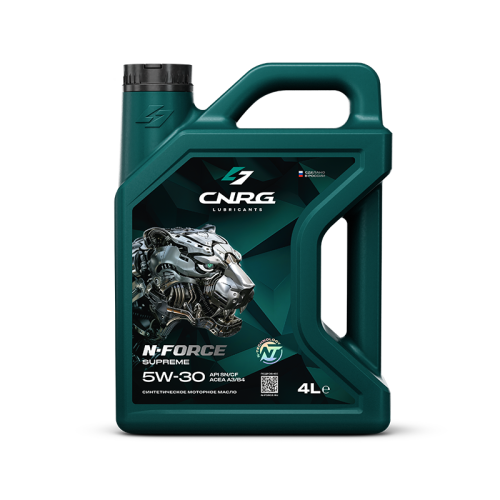 Моторное масло C.N.R.G. N-Force Supreme 5W-30 SN/CF A3/B4 син (НФ) 4 л