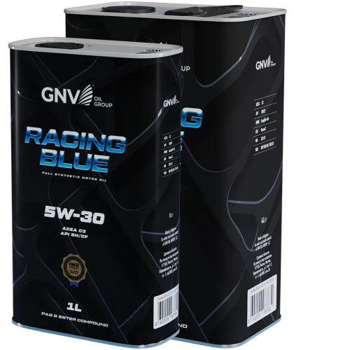 Моторное масло GNV Racing Blue 5W30 СИНТ SN/CF C3 (Image box 4+1) 5 л