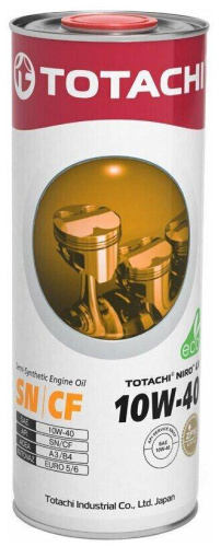Масло TOTACHI Niro LV Semi-Synthetic SN/CF 10W-40 1кг/1л