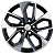 Диск KHW1703 (17_ZV Qashqai) 7*17 40 5*114,3 66,1 BLACK-FP KHOMEN Wheels KHW102131